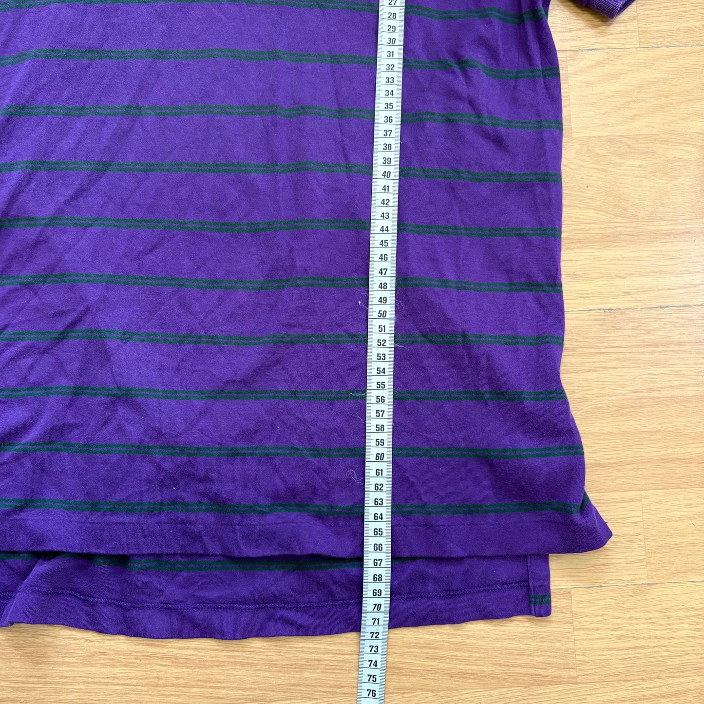 Polo rayé violet - Polo by Ralph Lauren - Taille L