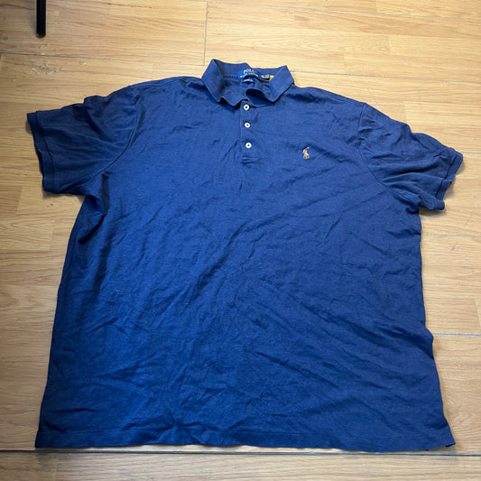 Polo bleu - Ralph Lauren - Taille XXL