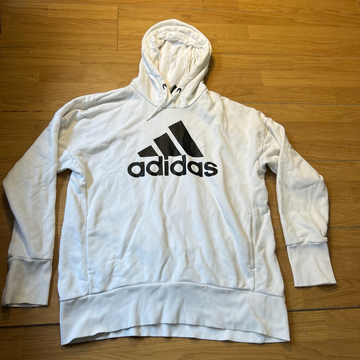Sweat à capuche blanc - Adidas - Taille M