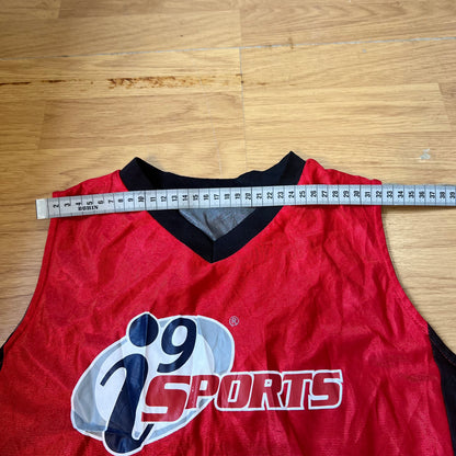 T-shirt basketball rouge et noir - Taille S