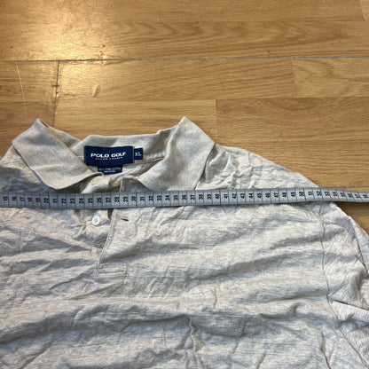 Polo manches longues crème - Ralph Lauren - Taille XL
