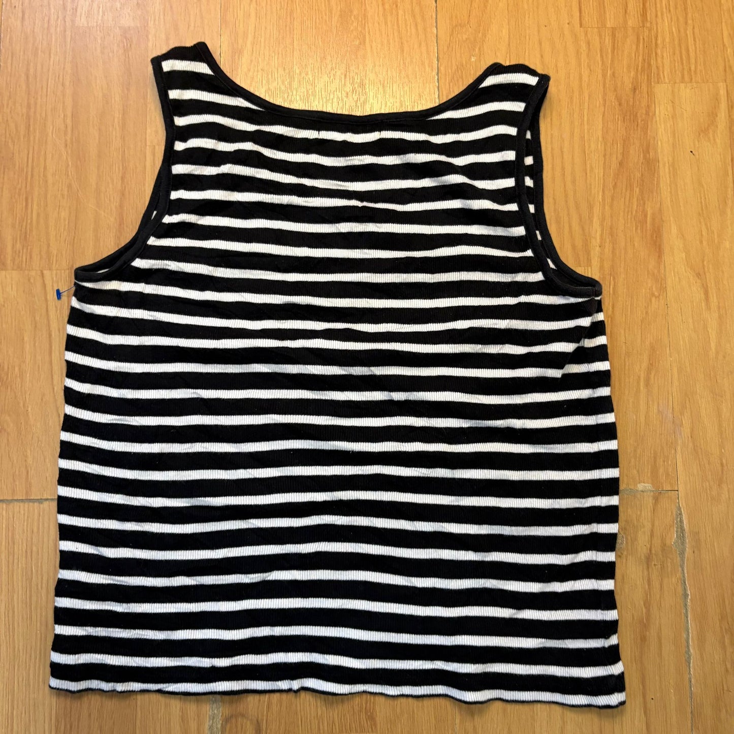 Débardeur rayé noir et blanc - Ralph Lauren (femme) - Taille L