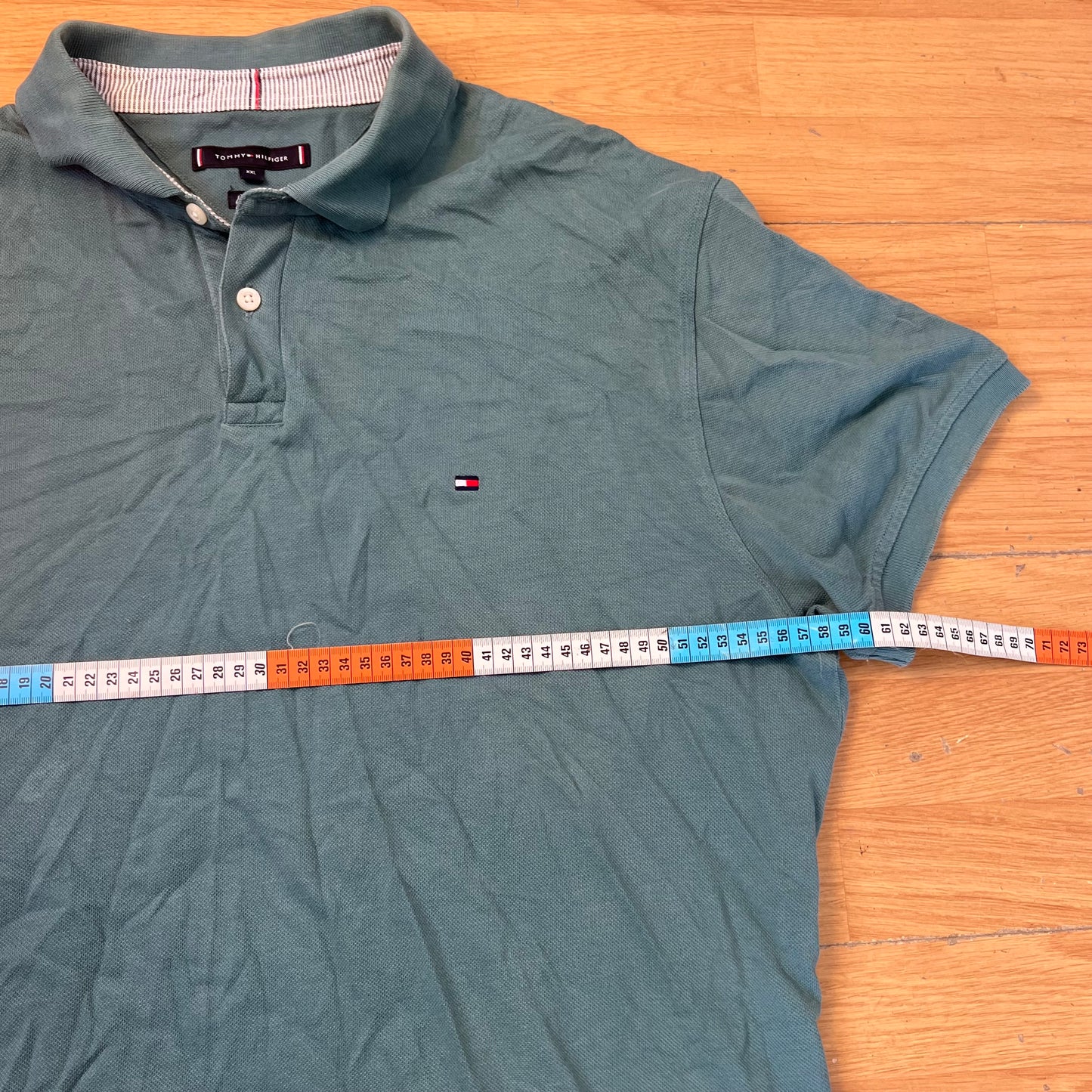 Polo vert - Tommy Hilfiger - Taille XXL