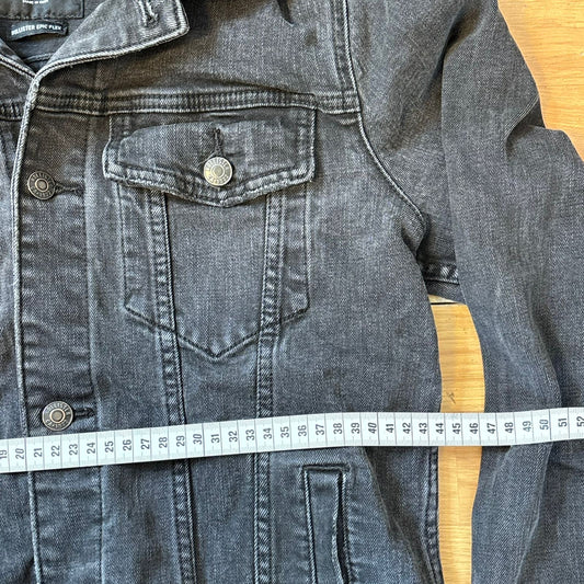 Veste en jean col mouton – Hollister – Taille M