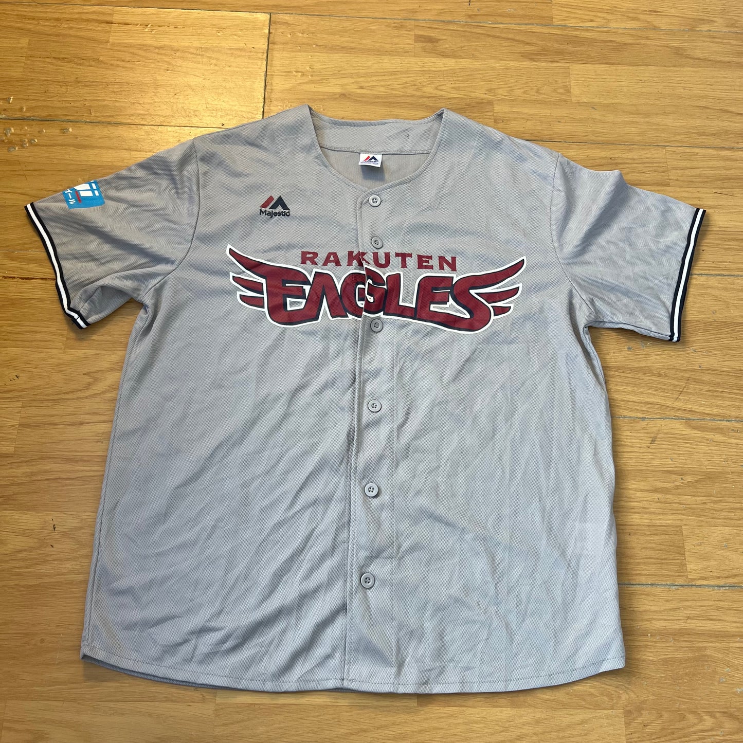 T-shirt baseball gris - Raluten Eagles - Taille L