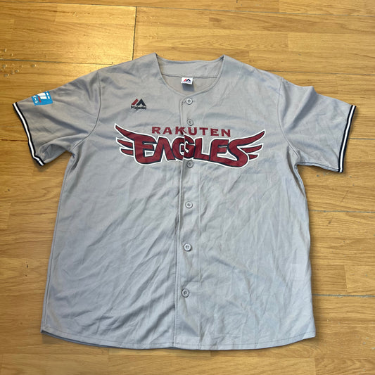 T-shirt baseball gris - Raluten Eagles - Taille L