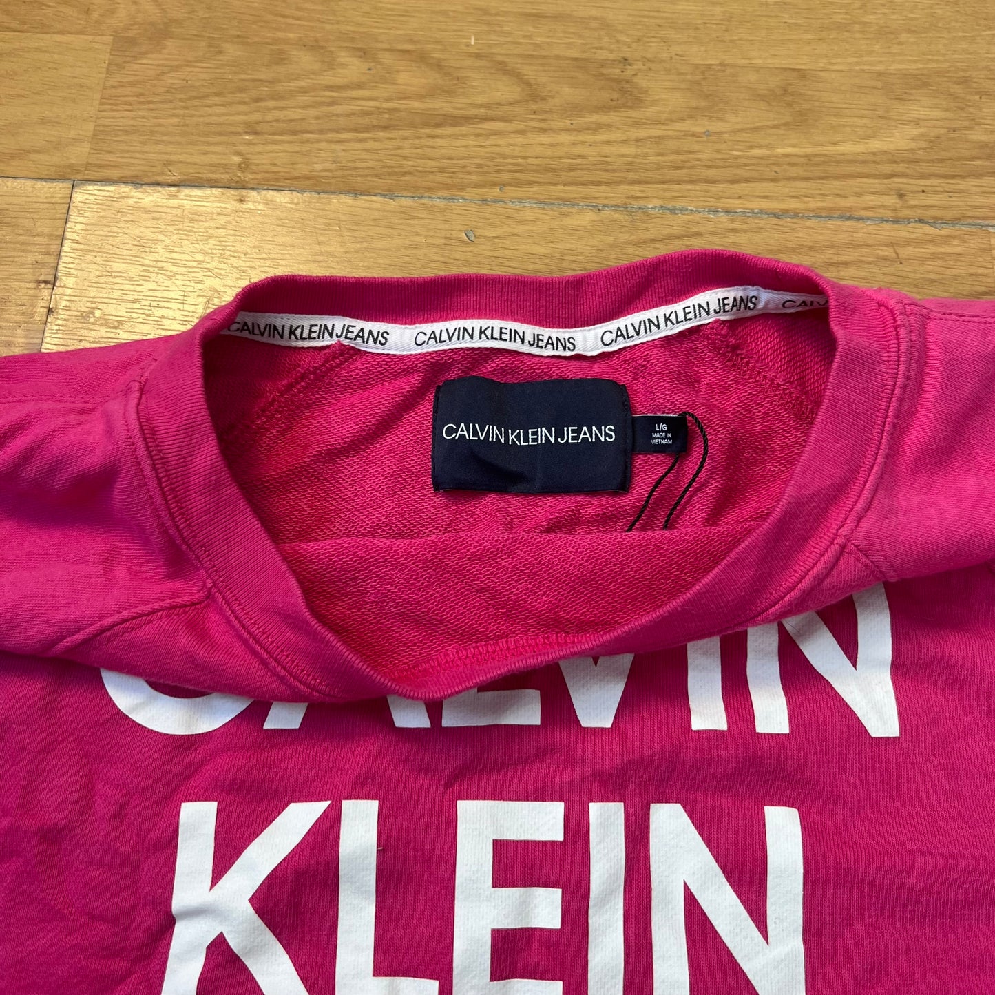 Top court rose - Calvin Klein Jeans - Taille L