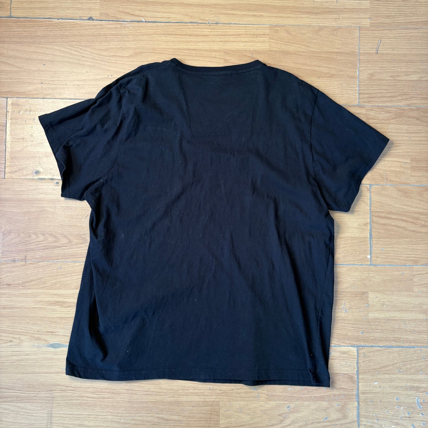 T-shirt noir col V - Pierre Cardin - Taille 4XL