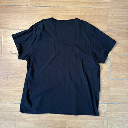 T-shirt noir col V - Pierre Cardin - Taille 4XL