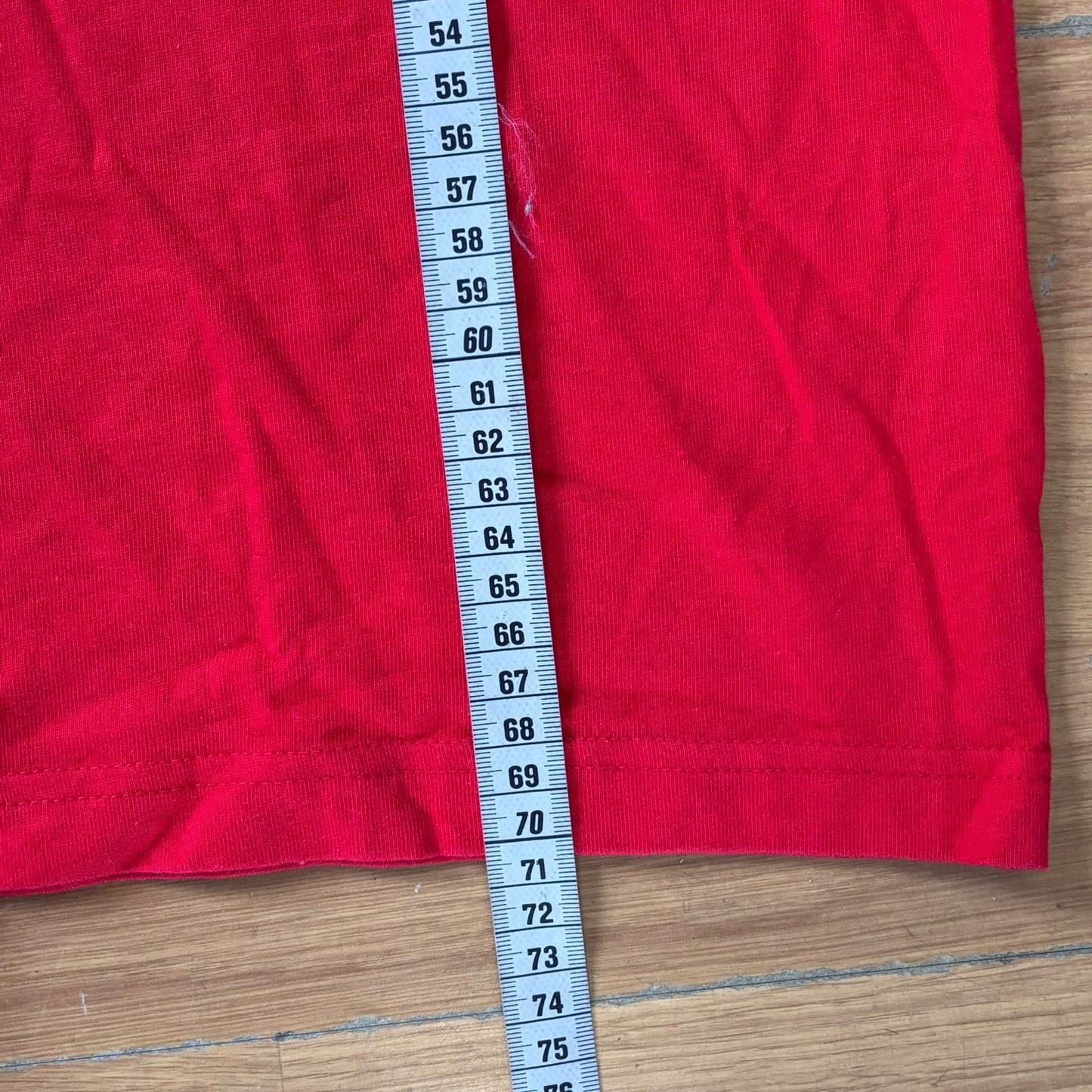 T-shirt Adidas – Taille L (coton, rouge)