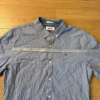 Chemise rayée bleu - Hilfiger Denim - Taille L