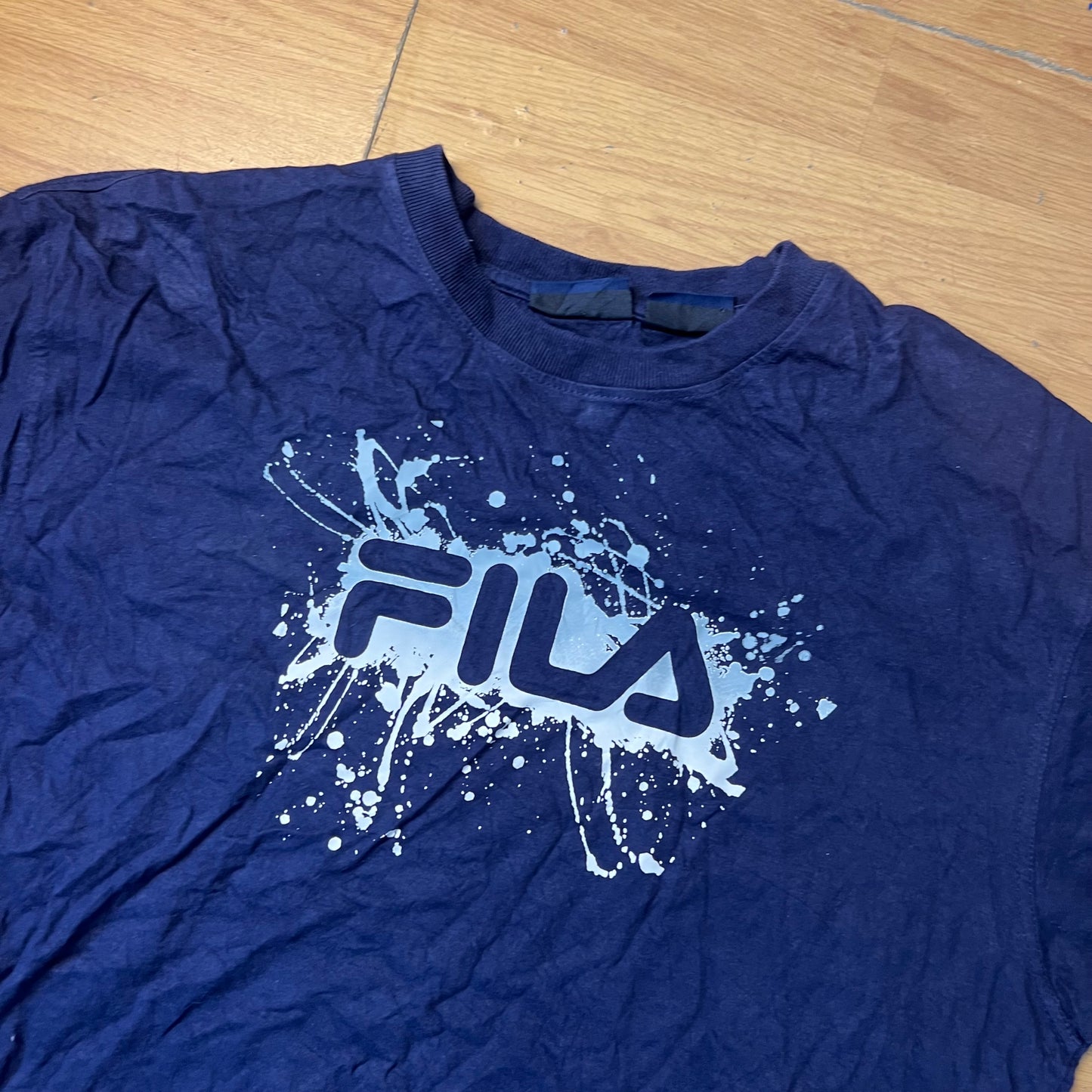 T-shirt bleu foncé - Fila - Taille L