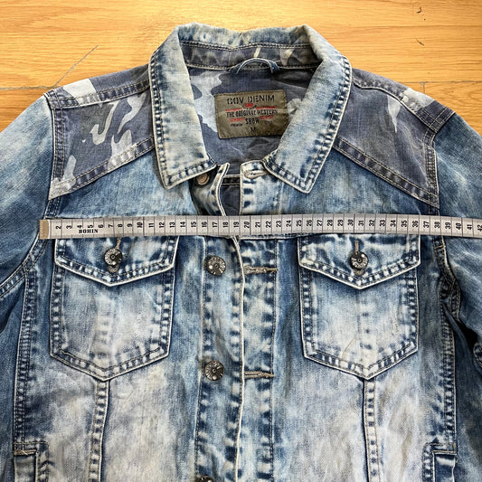 Veste en jean GOV Denim bleue – Taille M