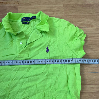 Robe-polo néon vert - Ralph Lauren - Taille S