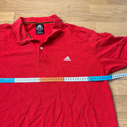 Polo rouge - Adidas - Taille XXL