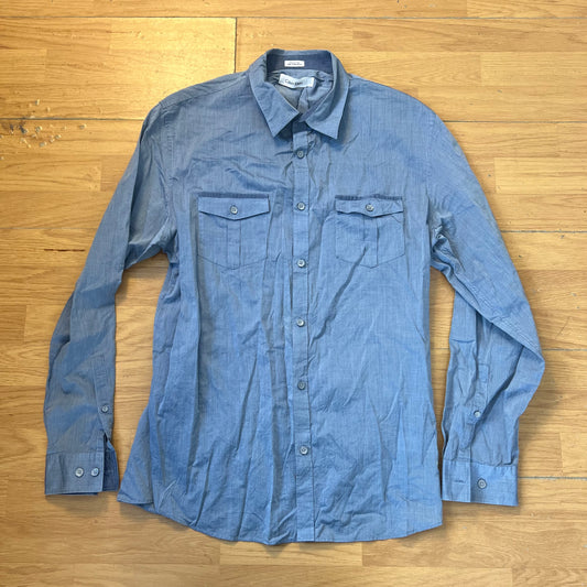 Chemise bleue - Calvin Klein - Taille L