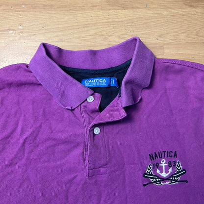 Polo violet - Nautica - Taille L