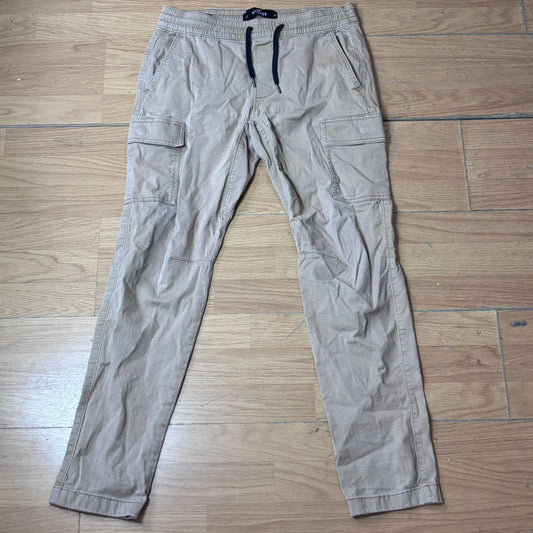 Pantalon cargo à élastique Hollister – Coupe skinny
