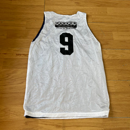 T-shirt football réversible blanc et noir - Taille S