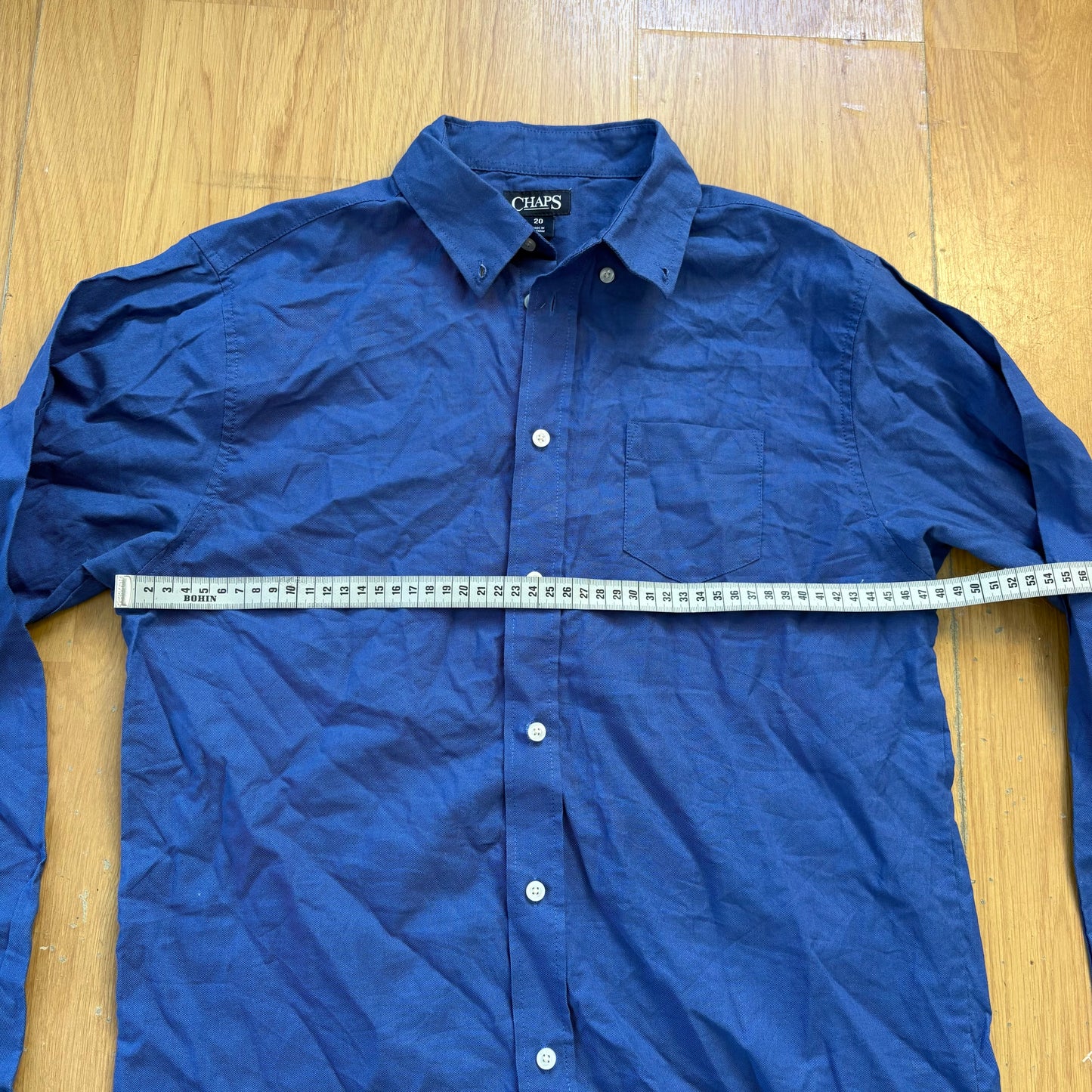 Chemise bleu - Chaps - Taille 20