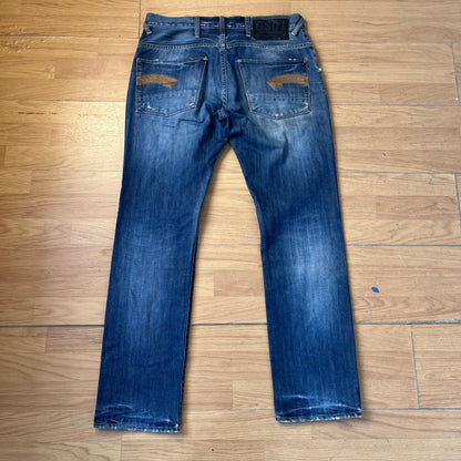 Jean bleu foncé G-Star – Taille – 33/32