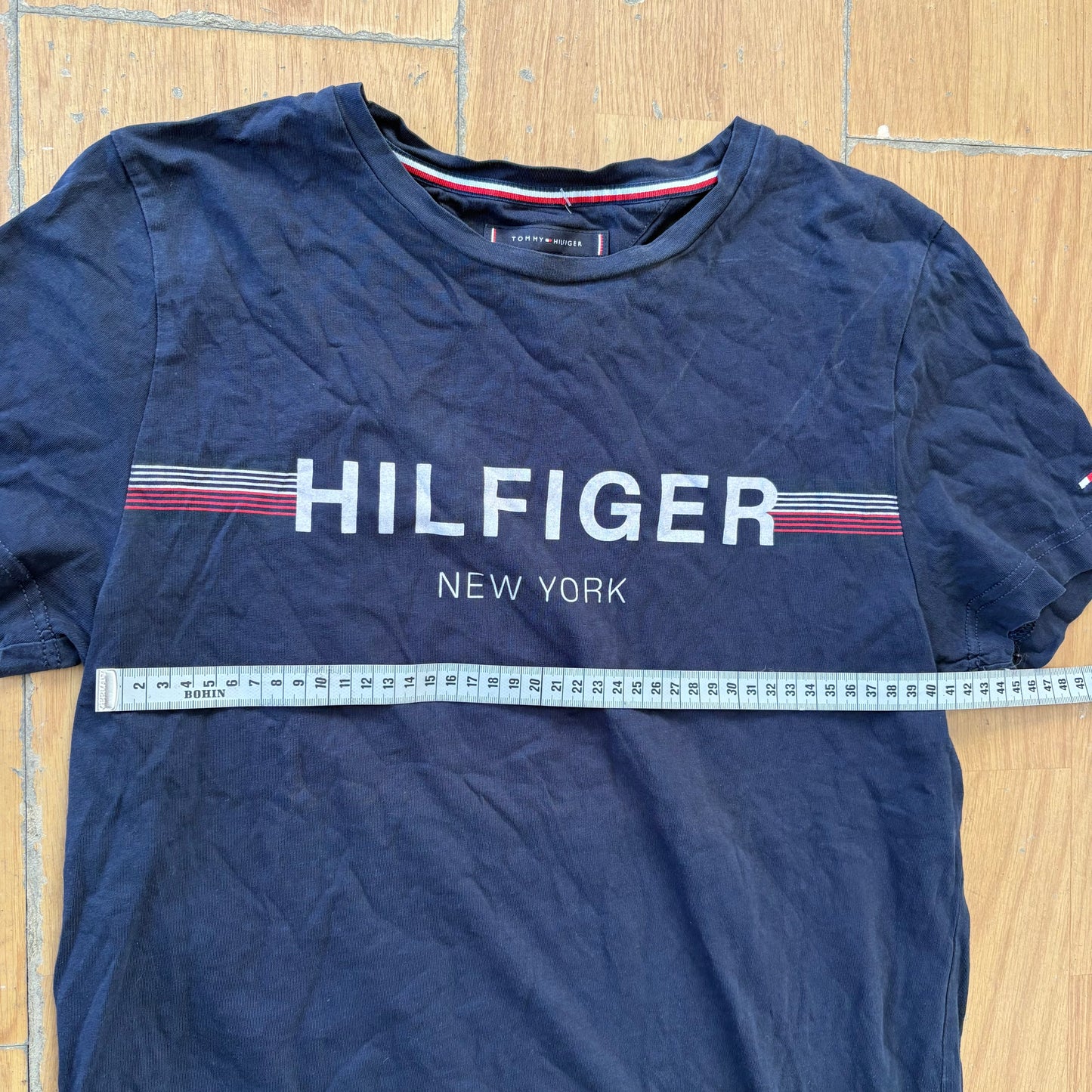 T-shirt bleu - Tommy Hilfiger - Taille S
