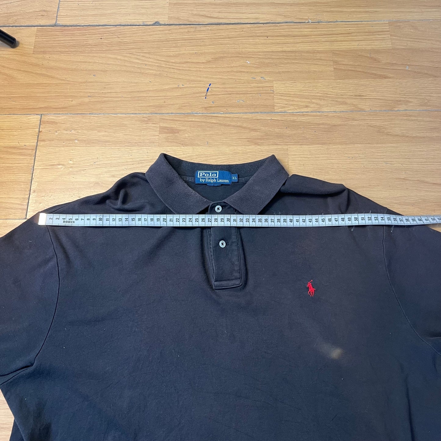 Polo noir - Ralph Lauren - Taille XL