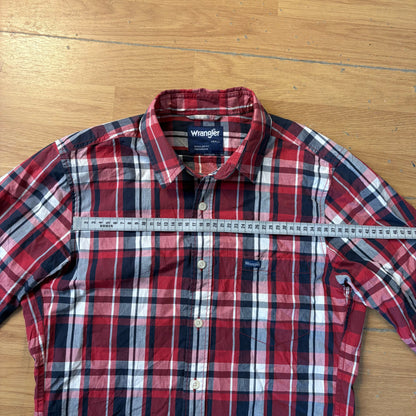 Chemise à carreaux rouge - Wrangler - Taille S