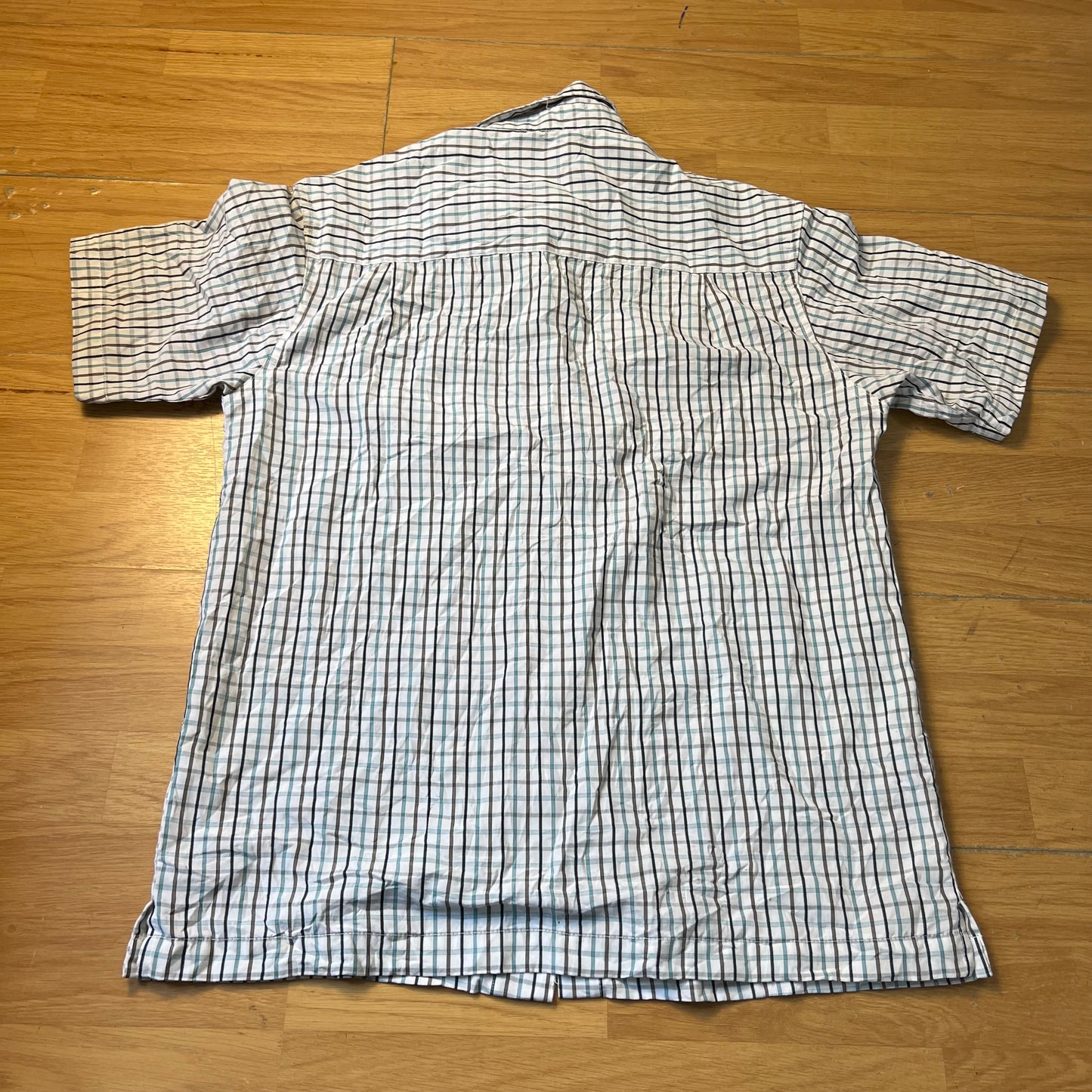 Chemise manches courtes à carreaux - George - Taille S