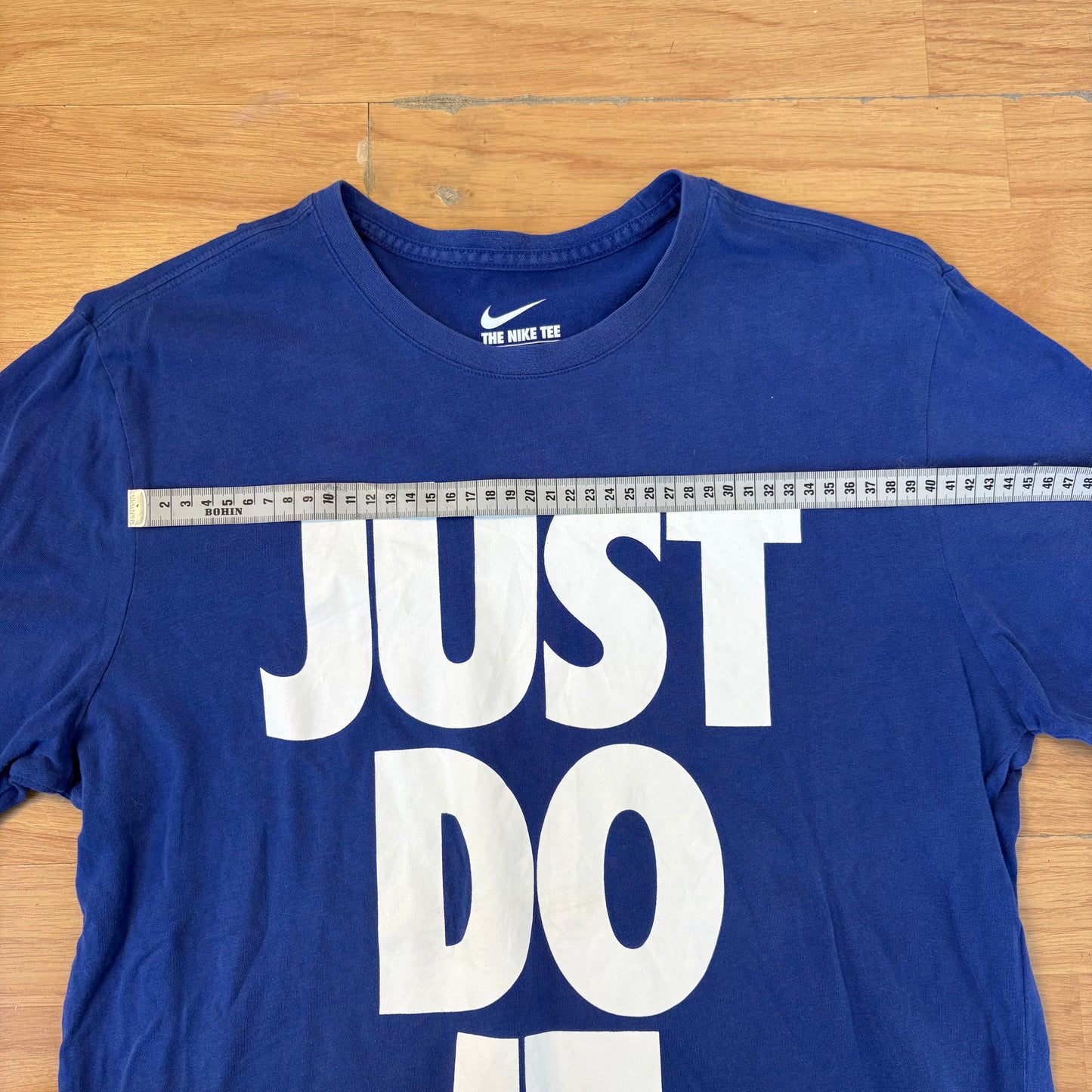 T-shirt bleu Just Do It - Nike - Taille M