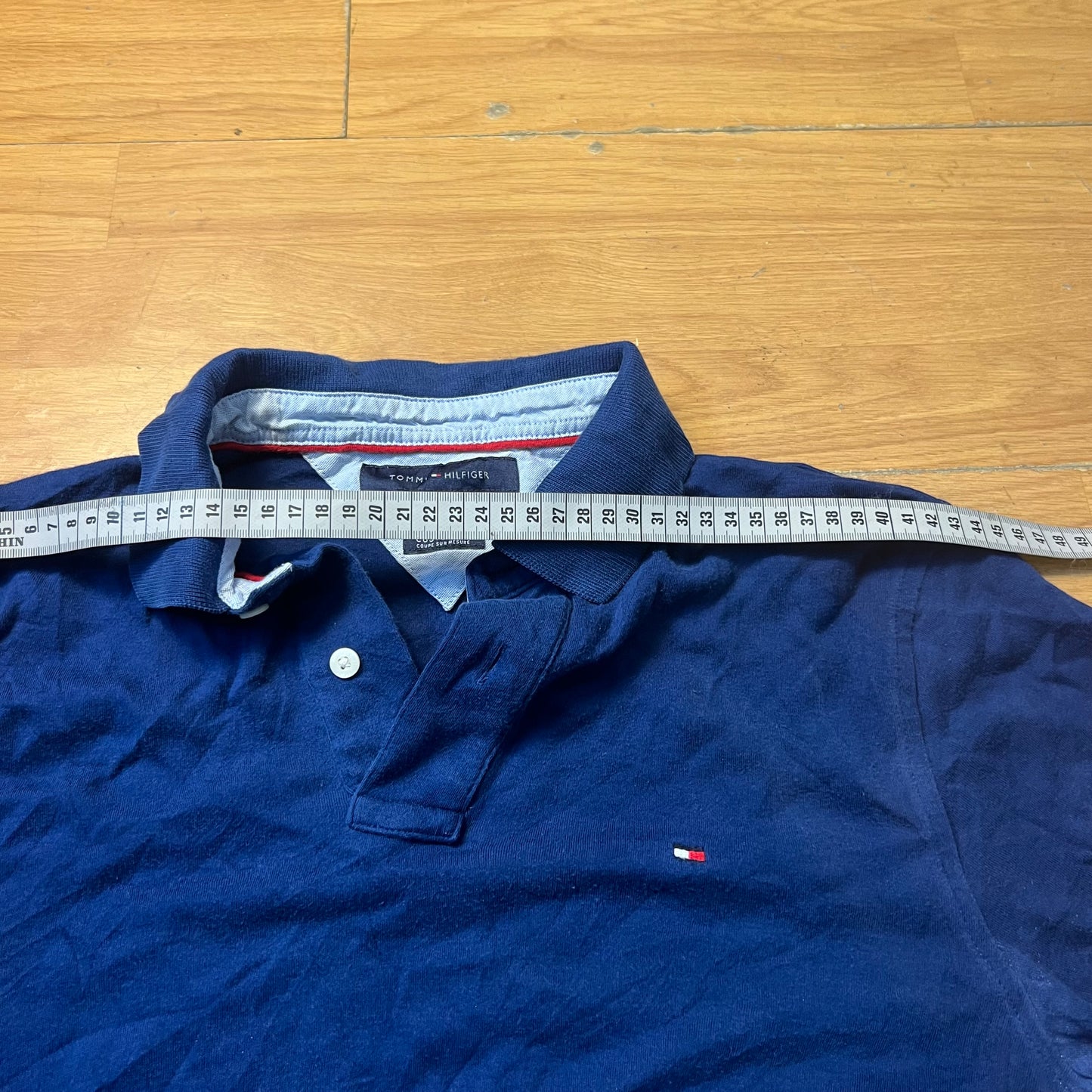 Polo bleu - Tommy Hilfiger - Taille M