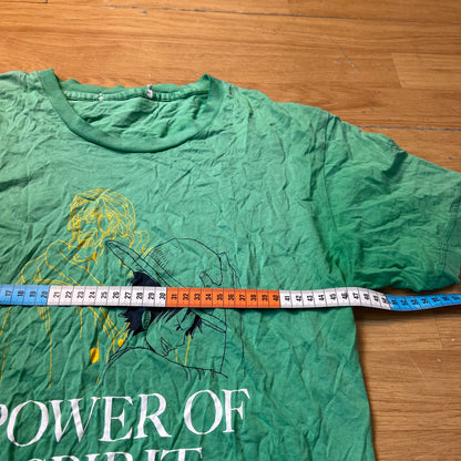 T-shirt vert - Uniqlo x One Piece - Taille L