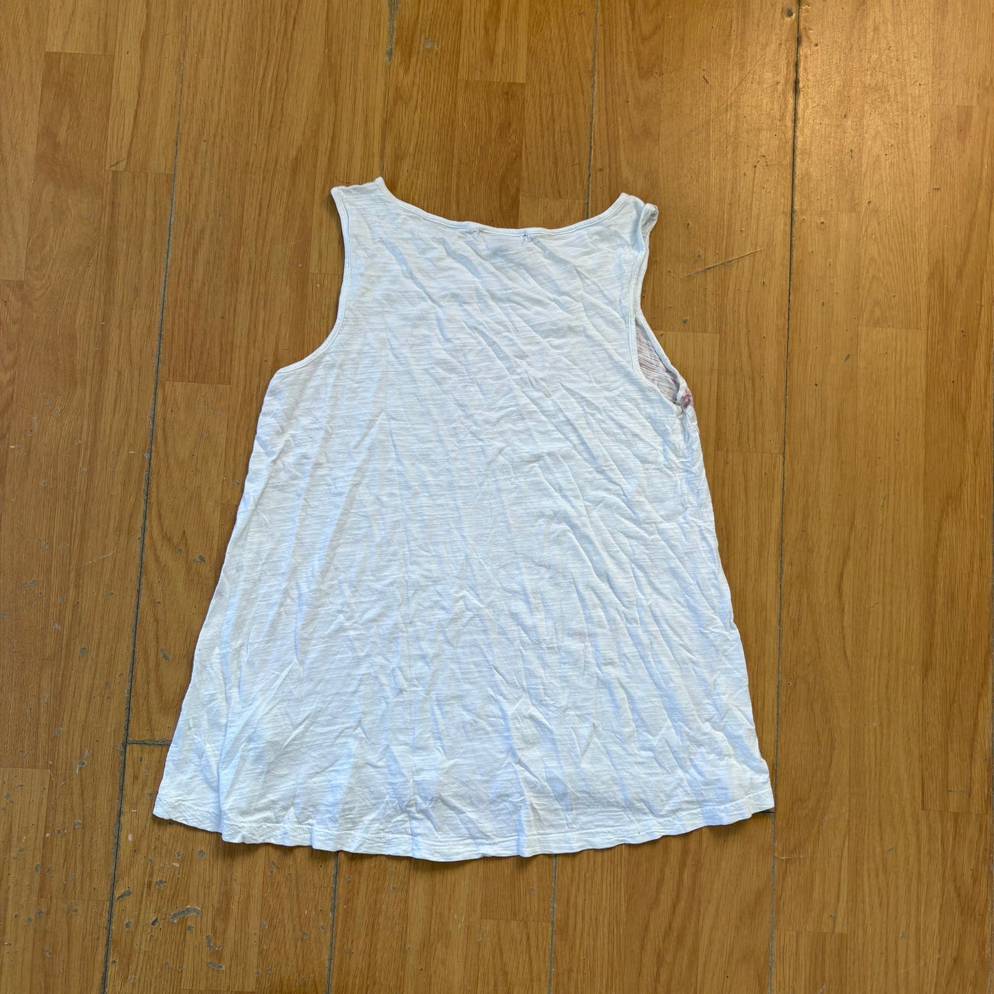 Top débardeur blanc motif géometrique - Chaps - Taille S