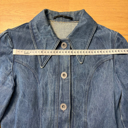 Veste en denim bleu foncé Tweans – Taille M