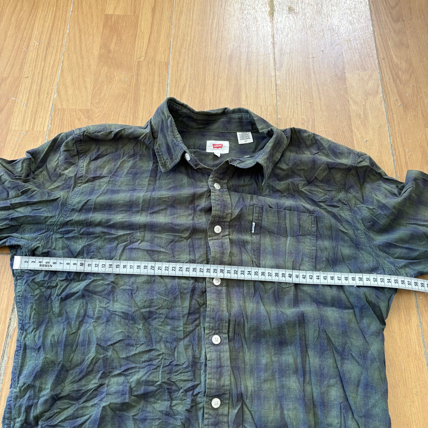Chemise à carreaux vert - Levi’s - Taille L