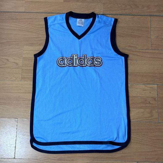 T-shirt Adidas – Taille S (Basketball, bleu)