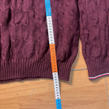 Pull bordeaux Tommy Hilfiger – Taille – 3XL