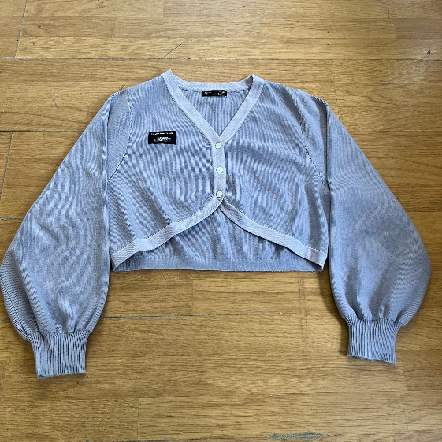 Cardigan DAZY lilas cropped – Taille L