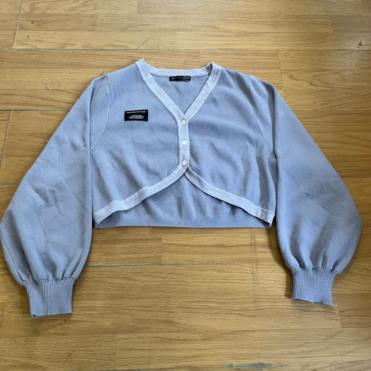 Cardigan DAZY lilas cropped – Taille L