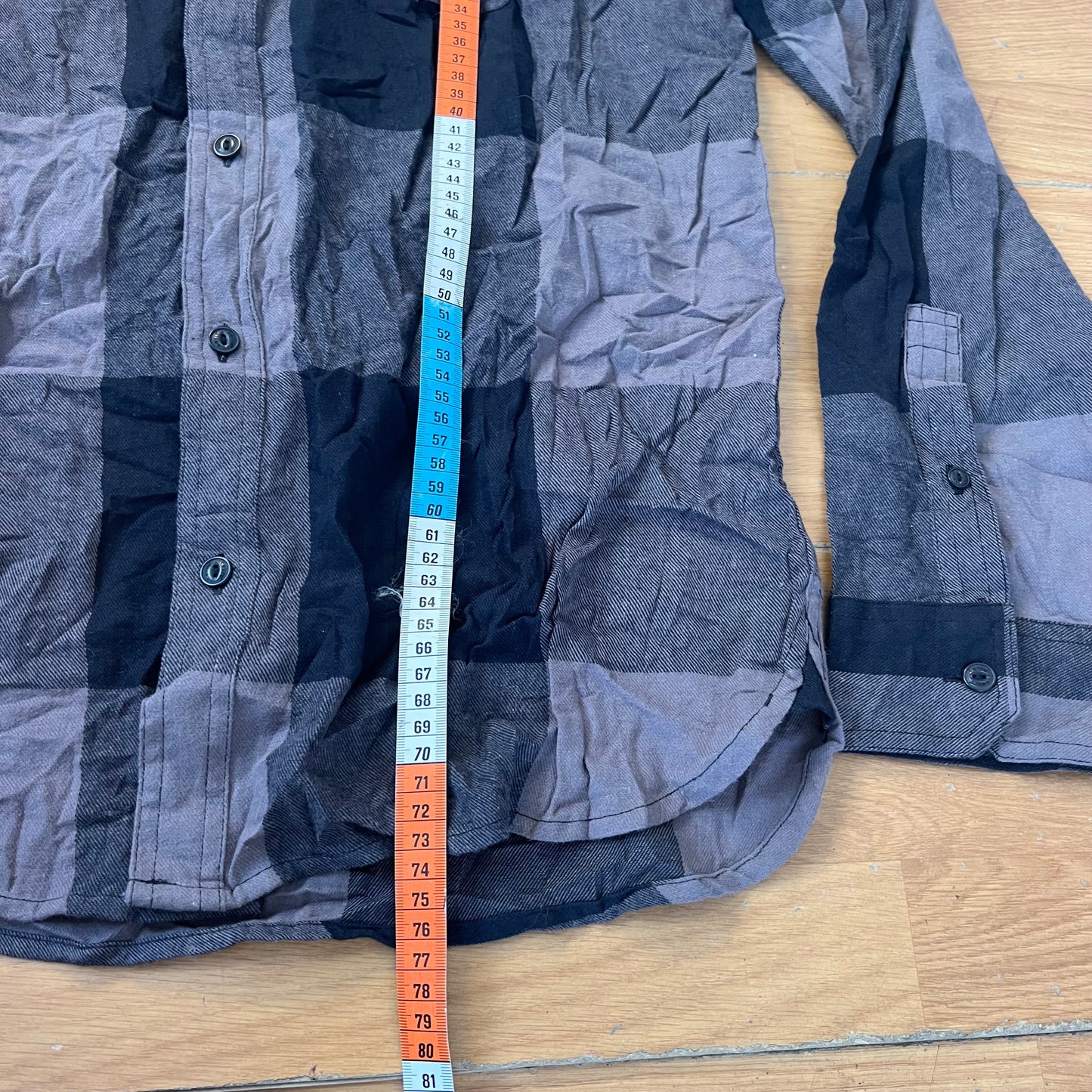 Chemise à carreaux noir et gris - Levi’s - Taille XL