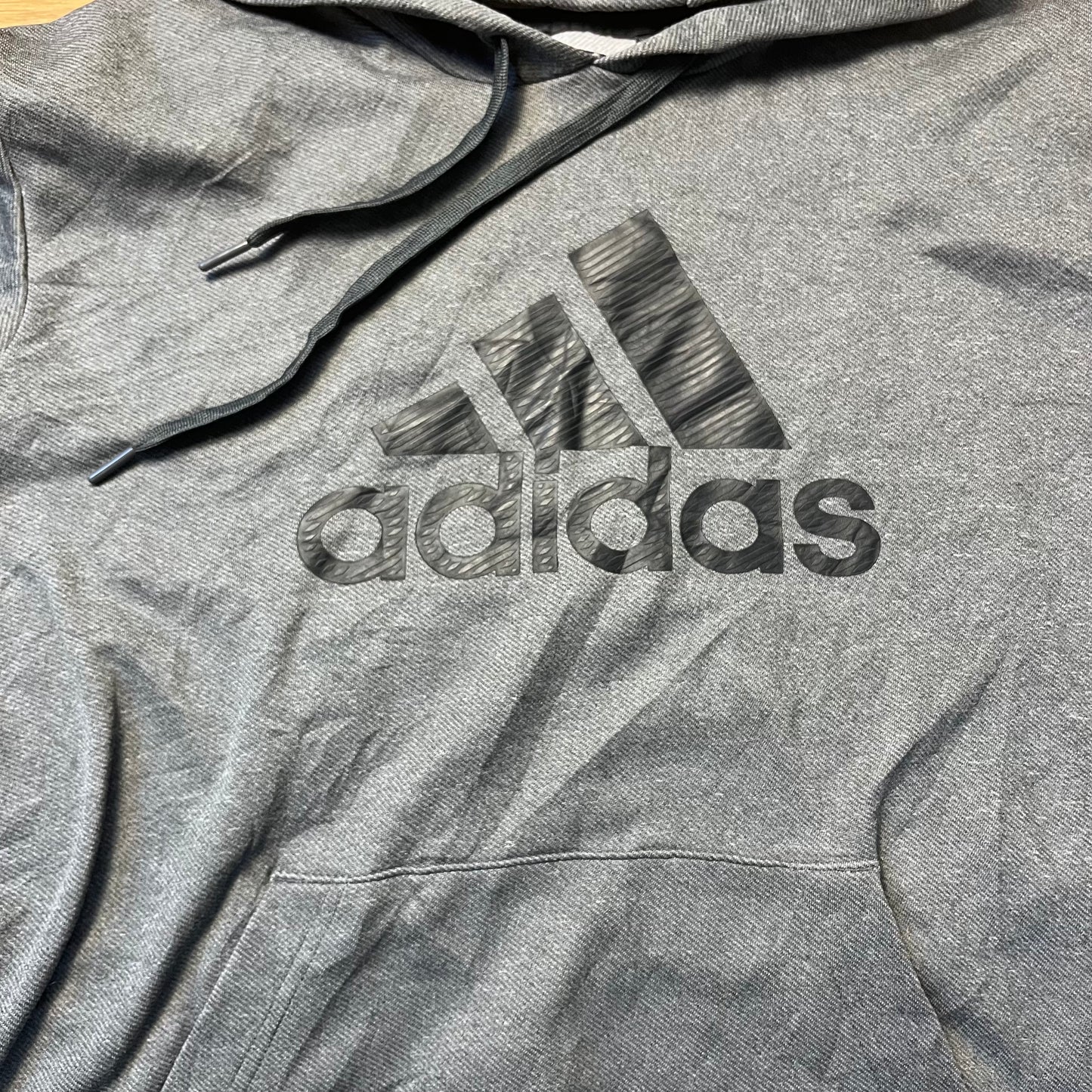 Hoodie gris - Adidas - Taille L