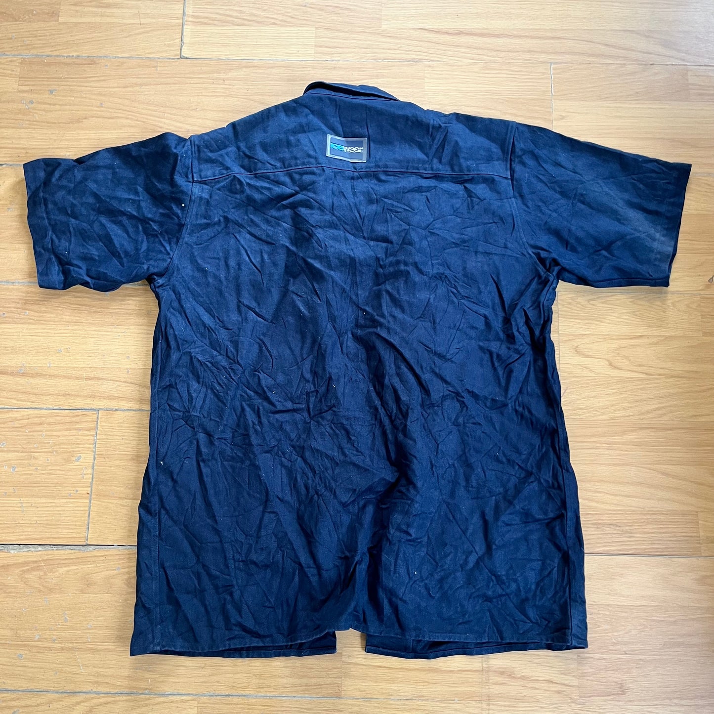 Surchemise noire Ice Wear en coton – Taille L