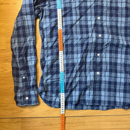 Chemise slim à carreaux bleu - J.Crew - Taille XL