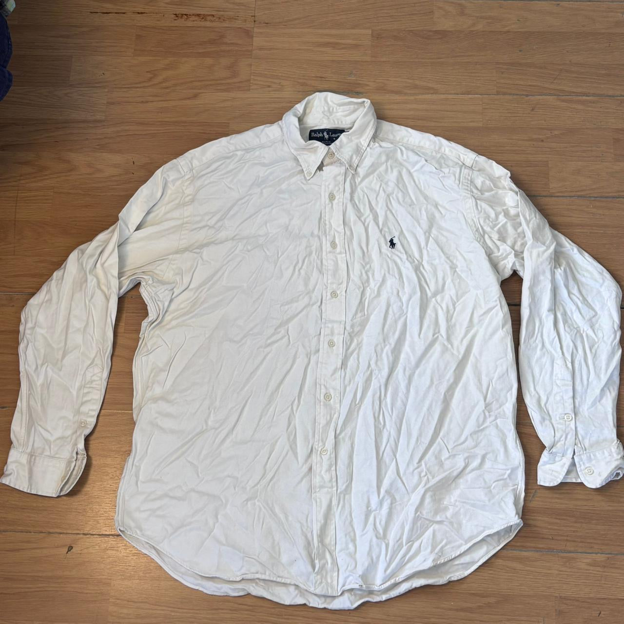 Chemise Ralph Lauren – Blanche – Taille L – Coupe Blake