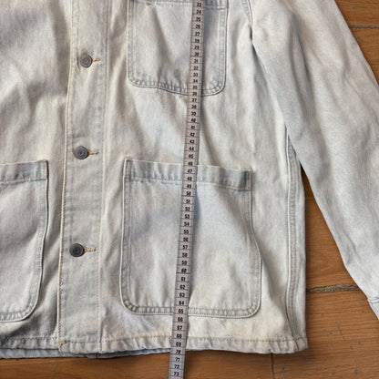 Veste en denim bleu clair - Zara taille L