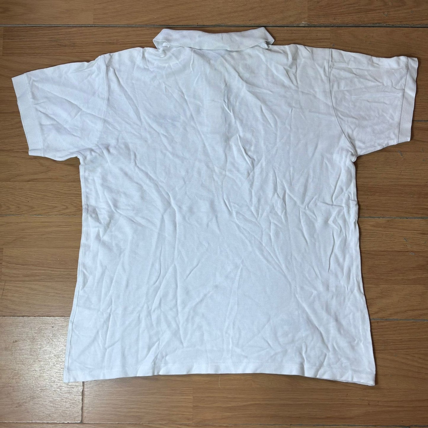 Polo Reebok – Taille L (coton, blanc)