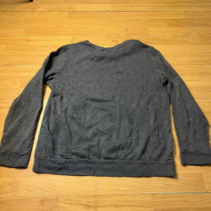 Sweat gris sans capuche - Adidas - Taille M/L