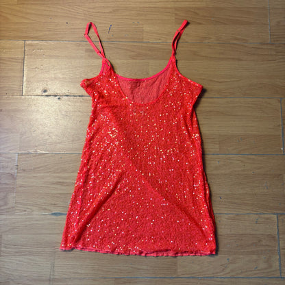 Robe mini orange - Taille M