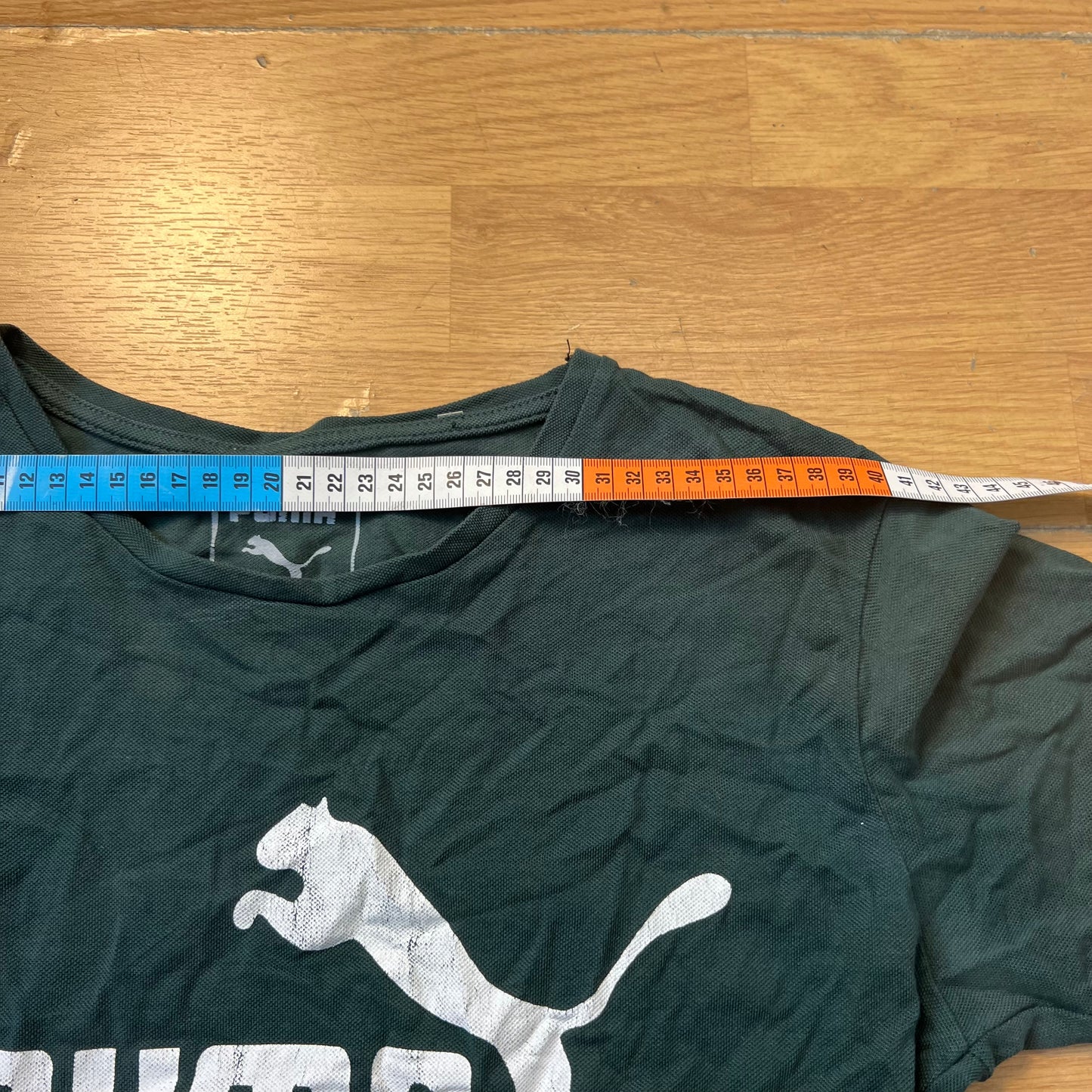 T-shirt vert foncé - Puma - Taille S