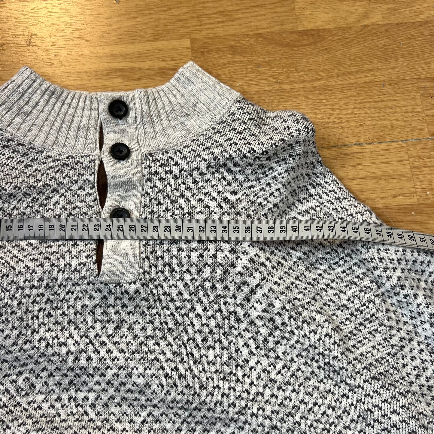 Pull gris col montant - Chaps - Taille M